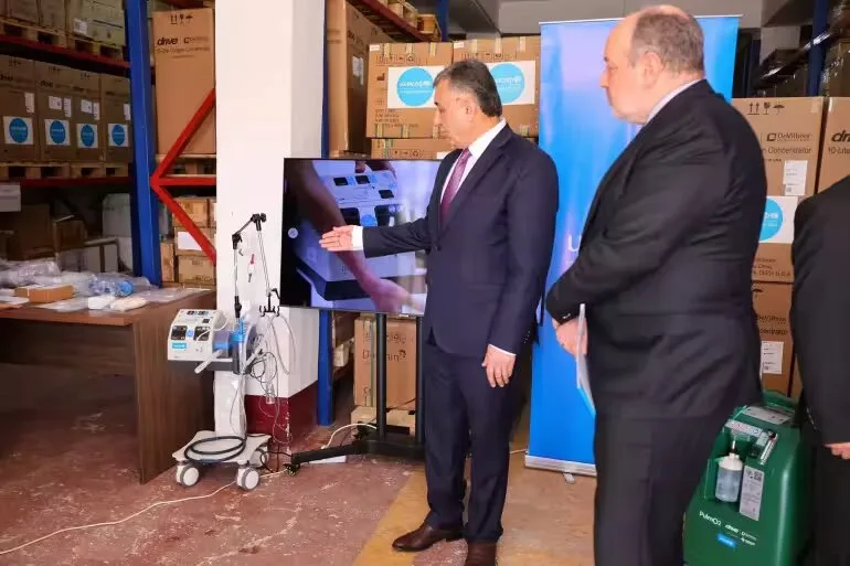 UNICEF delivers 500+ medical devices to Tajikistan